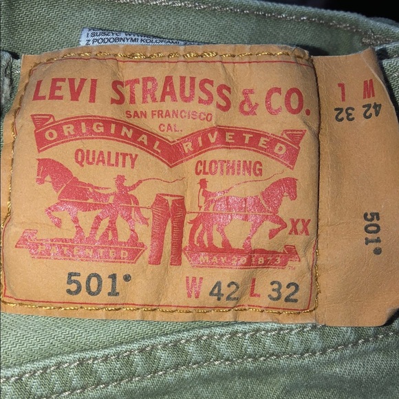 levi jeans light green - Picture 2 of 4